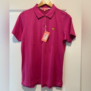 Master’s ladies polo shirt. Pink/fushia. Brand new with tags.